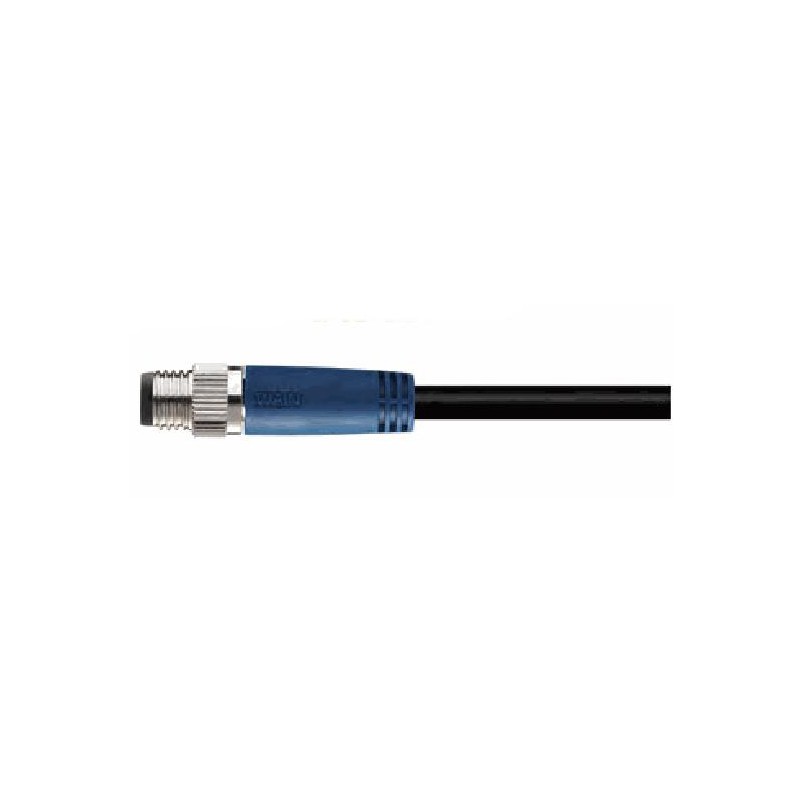 Connecteur mâle M8, 3 pol.,   IP67, 4A, non-blindé
